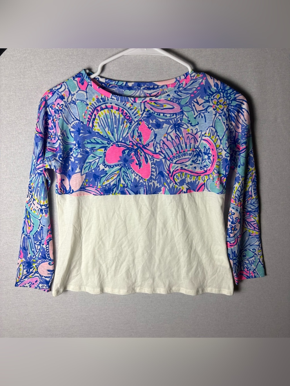 Lilly Pulitzer Mini Finn Top Large  (8-10)